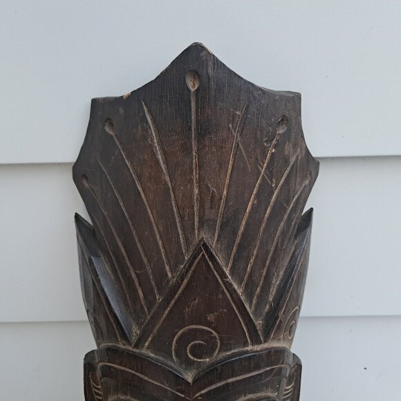 Indonesian Tribal Wall Mask - Picture 10 of 11